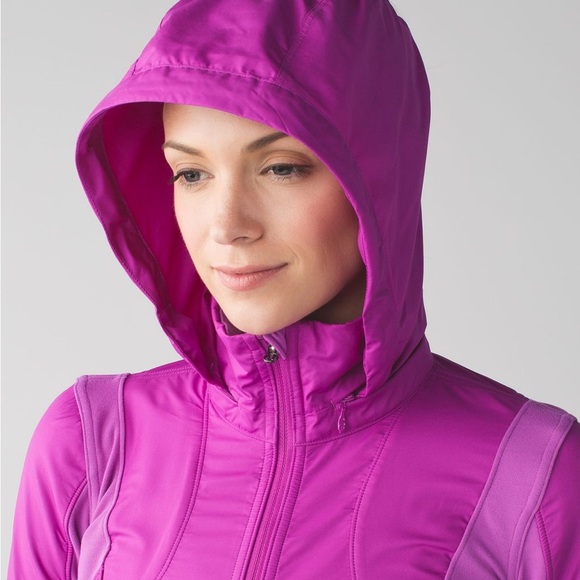 Lululemon Kanto catch me Run jacket ultra violet size 4 - Picture 3 of 12